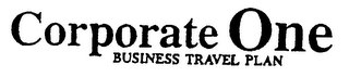 CORPORATED ONE BUSINESS TRAVEL PLAN logo