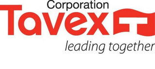 CORPORATION TAVEX T LEADING TOGETHER logo