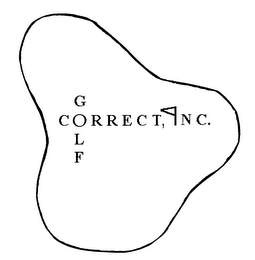 CORRECT, GOLF INC. logo