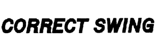 CORRECT SWING logo