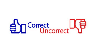 CORRECT UNCORRECT logo