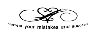 CORRECT YOUR MISTAKES AND SUCCEED logo
