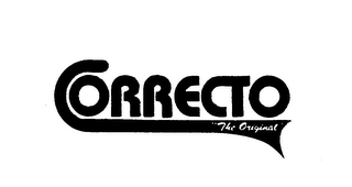 CORRECTO "THE ORIGINAL" logo