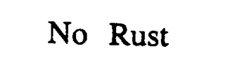 CORROSION SOLUTION'S NO RUST logo