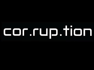 COR.RUP.TION logo