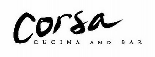 CORSA CUCINA AND BAR logo