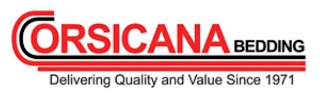 CORSICANA BEDDING DELIVERING QUALITY AND VALUE SINCE 1971 logo