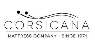 CORSICANA MATTRESS COMPANY · SINCE 1971 logo