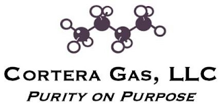 CORTERA GAS, LLC PURITY ON PURPOSE logo