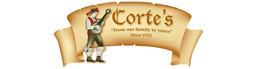 CORTE'S "FROM OUR FAMILY TO YOURS" SINCE 1922 logo