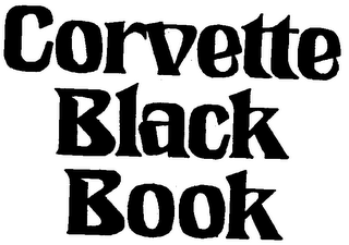 CORVETTE BLACK BOOK logo