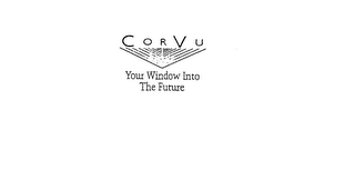 CORVU YOUR WINDOW INTO THE FUTURE logo
