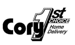 CORY 1ST CHOICE HOME DELIVERY logo