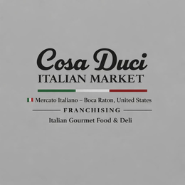 COSA DUCI ITALIAN MARKET MERCATO ITALIANO - BOCA RATON, UNITED STATES FRANCHISING ITALIAN GOURMET FOOD & DELI logo