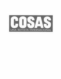 COSAS UNA REVISTA INTERNACIONAL logo