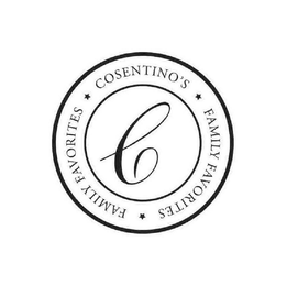 COSENTINO'S · FAMILY FAVORITES · FAMILY FAVORITES C logo