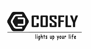 COSFLY LIGHTS UP YOUR LIFE logo