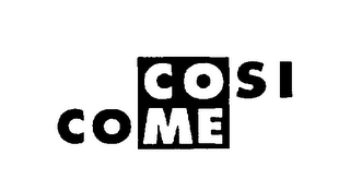 COSI COME logo