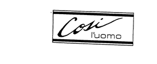 COSI L'UOMO logo