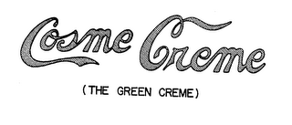 COSME CREME (THE GREEN CREME) logo