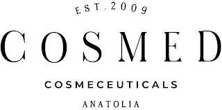 COSMED EST. 2009 COSMECEUTICALS ANATOLIA logo