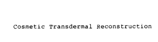 COSMETIC TRANSDERMAL RECONSTRUCTION logo