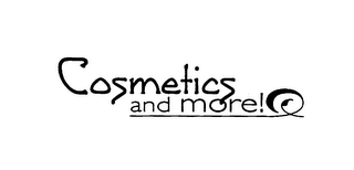 COSMETICS AND MORE! logo