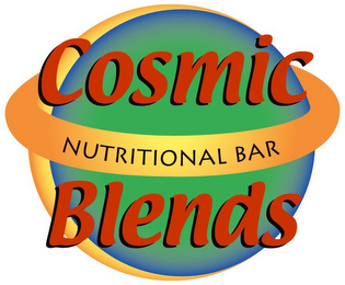 COSMIC BLENDS NUTRITIONAL BAR logo