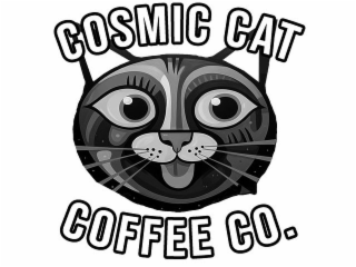 COSMIC CAT COFFEE CO. logo