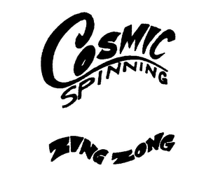 COSMIC SPINNING ZING ZONG logo