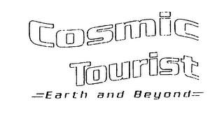 COSMIC TOURIST EARTH AND BEYOND logo
