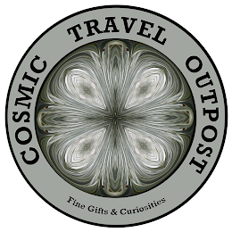COSMIC TRAVEL OUTPOST FINE GIFTS & CURIOSITIES logo