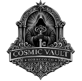 COSMIC VAULT TOBACCO CO logo