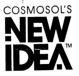 COSMOSOL'S NEW IDEA logo