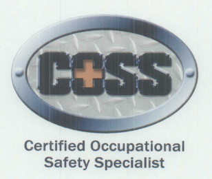 COSS CERTIFIED OCCUPATIONAL SAFETY SPECIALIST logo