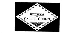 COSSE NOIR DE GABRIEL COULET logo