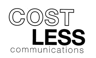 COST LESS COMMUNICATIONS logo