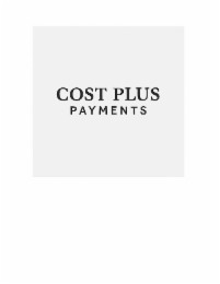 COST PLUS PAYMENTS logo