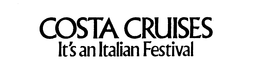 COSTA CRUISES IT'S AN ITALIAN FESTIVAL logo