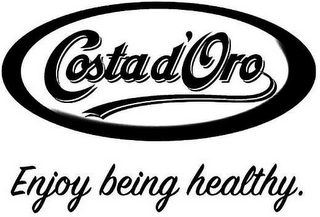 COSTA D'ORO ENJOY BEING HEALTHY. logo