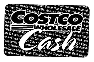 COSTCO WHOLESALE CASH logo