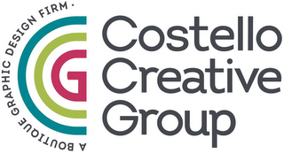 COSTELLO CREATIVE GROUP A BOUTIQUE GRAPHIC DESIGN FIRM  CCG logo