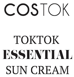 COSTOK TOKTOK ESSENTIAL SUN CREAM logo