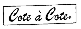 COTE A COTE logo