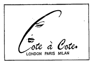 COTE A COTE LONDON PARIS MILAN logo