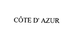 COTE D' AZUR logo