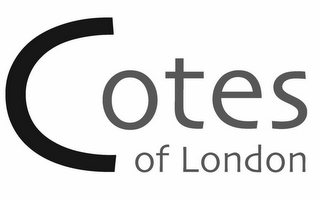 COTES OF LONDON logo