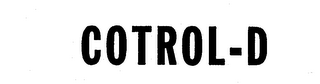 COTROL-D logo