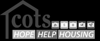 COTS $ HOPE HELP HOUSING logo
