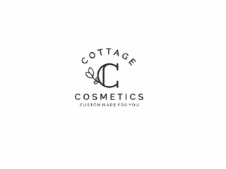 COTTAGE C COSMETICS CUSTOM MADE FOR YOU logo